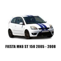 GENUINE FORD FIESTA MK6 ST /ST150 / ZETEC-S REAR BUMPER PANTHER BLACK 2005-2008