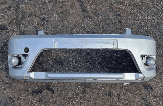 GENUINE FORD FIESTA MK6 ST / ZETEC-S FRONT BUMPER MOONDUST SILVER 2005-2008