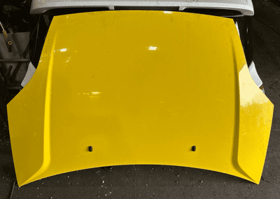 GENUINE FORD FIESTA MK6 ZETEC-S 30TH ANNIVERSARY BONNET YELLOW 2005 - 2008