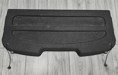 GENUINE FORD FIESTA MK7 5 DOOR BLACK PARCEL SHELF COVER 2013 - 2017