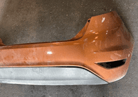 GENUINE FORD FIESTA MK7 BACK REAR BUMPER BRONZE COPPER PULSE 2013 - 2017