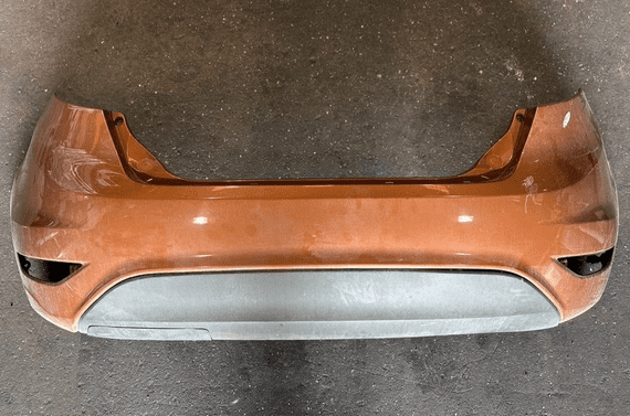 GENUINE FORD FIESTA MK7 BACK REAR BUMPER BRONZE COPPER PULSE 2013 - 2017