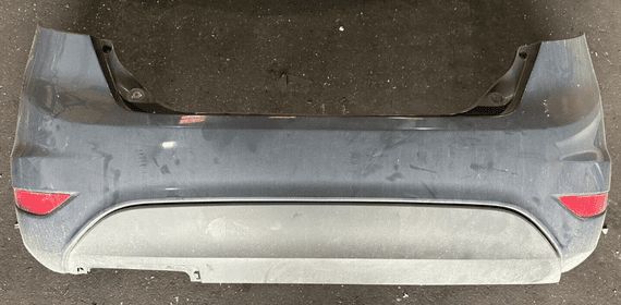 GENUINE FORD FIESTA MK7 BACK REAR BUMPER MIDNIGHT SKY 2008 - 2012