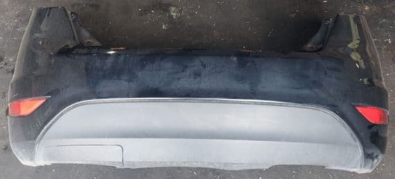 GENUINE FORD FIESTA MK7 BACK REAR BUMPER PANTHER BLACK 2008 - 2012