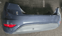 GENUINE FORD FIESTA MK7 BACK REAR BUMPER PDC GREY MIDNIGHT SKY 2008 - 2012