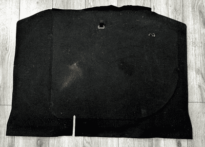 GENUINE FORD FIESTA MK7 BOOT CARPET BLACK BOOT MAT 8A61-A13065-AE  2008 - 2017