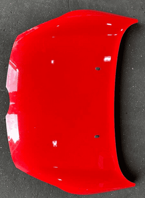 GENUINE FORD FIESTA MK7 COLORADO RED BONNET HOOD PANEL 2008 - 2012