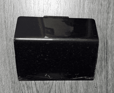 GENUINE FORD FIESTA MK7 DRIVER REAR JACK JACKING POINT COVER BLACK 2008-2012