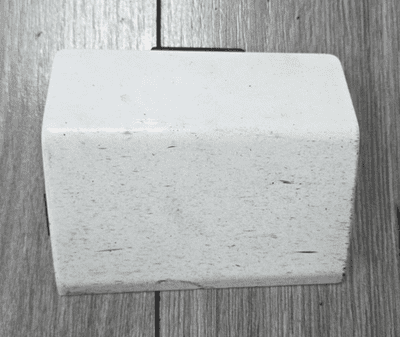 GENUINE FORD FIESTA MK7 DRIVER REAR JACKING POINT COVER WHITE 2008 - 2012