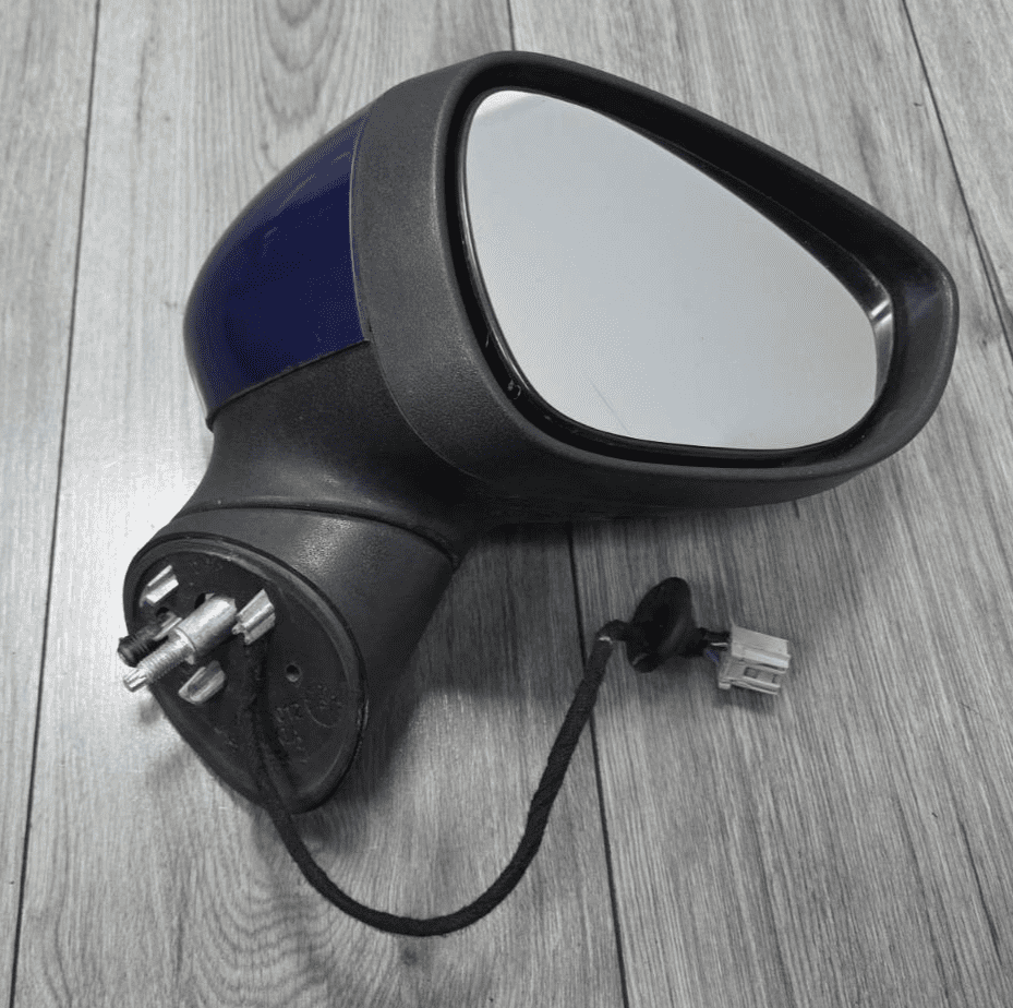 GENUINE FORD FIESTA MK7 DRIVER RIGHT DOOR WING MIRROR DEEP IMPACT BLUE ...