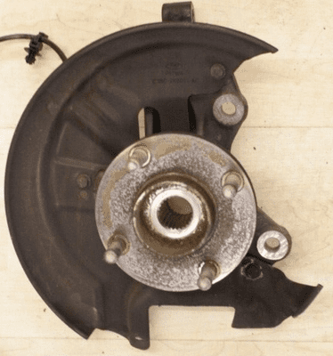 GENUINE FORD FIESTA MK7 DRIVER SIDE FRONT O/S/F HUB KNUCKLE WITH ABS 2014 - 2017