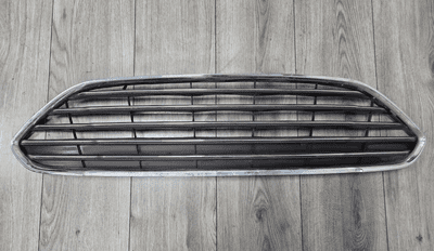 GENUINE FORD FIESTA MK7 FRONT UPPER BUMPER GRILL GRILLE CHROME 2013 - 2017