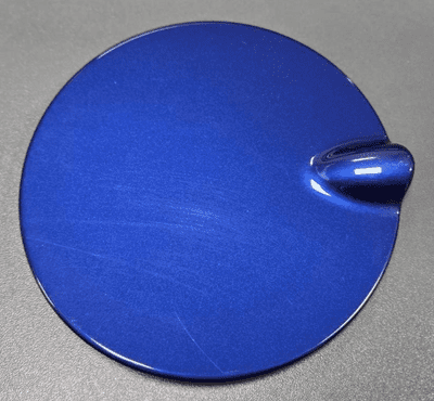 GENUINE FORD FIESTA MK7 FUEL FILLER FLAP DOOR COVER DEEP IMPACT BLUE 2012-2017