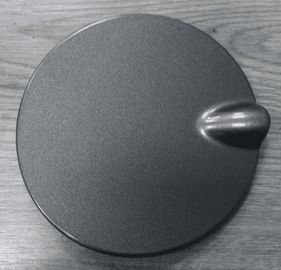 GENUINE FORD FIESTA MK7 FUEL FILLER FLAP DOOR COVER MAGNETIC GREY 2012 - 2017