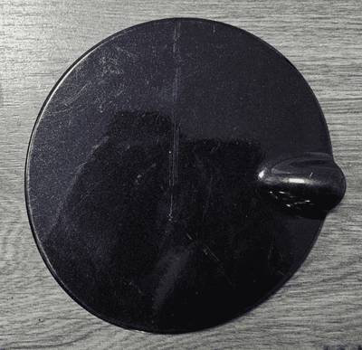 GENUINE FORD FIESTA MK7 FUEL FILLER FLAP DOOR COVER PANTHER BLACK 2012 - 2017