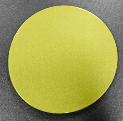 GENUINE FORD FIESTA MK7 FUEL FILLER FLAP DOOR COVER SQUEEZE GREEN 2008 - 2012