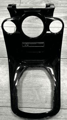 GENUINE FORD FIESTA MK7 HEATER CONTROL FASCIA HOUSING SURROUND BLACK 2013 - 2017