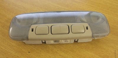 GENUINE FORD FIESTA MK7 MAP LIGHTS 3 BUTTON 8A6A-13K767-BB34X1 2008 - 2015