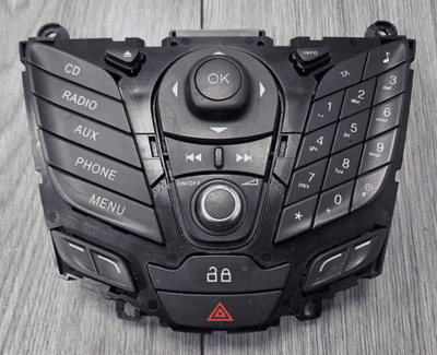 GENUINE FORD FIESTA MK7 RADIO BUTTONS CONTROL PANEL AV1T-18K811-DC 2013 - 2017