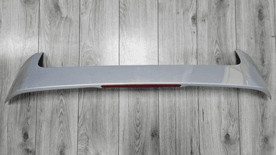 GENUINE FORD FIESTA MK7 REAR TAILGATE BOOT SPOILER DARK MICASTONE 2008 - 2017