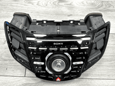 GENUINE FORD FIESTA MK7 SONY CD PLAYER RADIO CONTROLS FASCIA BUTTONS 2013 - 2018