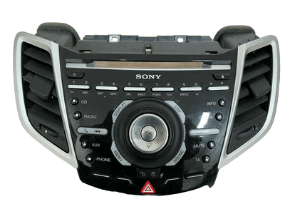 GENUINE FORD FIESTA MK7 SONY CD PLAYER RADIO FASCIA AA6T-18K811-AD 2008 - 2012
