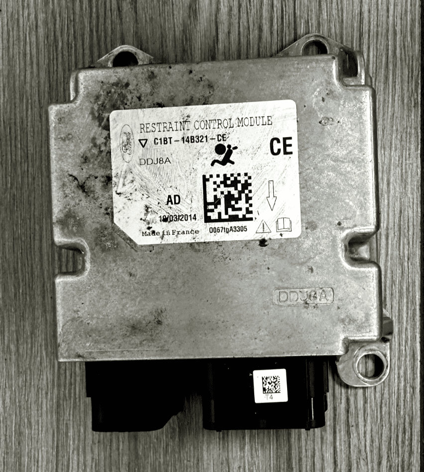 GENUINE FORD FIESTA MK7 SRS AIRBAG MODULE UNDEPLOYED C1BT-14B321-CE ...