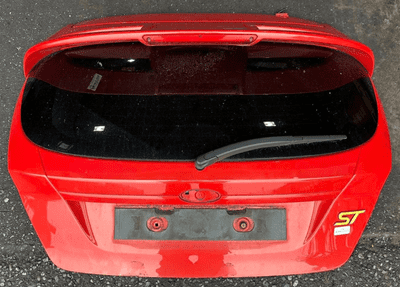 GENUINE FORD FIESTA MK7 ST / ST180 BOOT TAILGATE SPOILER MOLTEN ORANGE 2008-2017