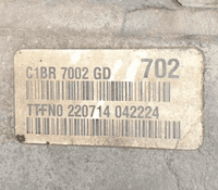 GENUINE FORD FIESTA MK7 ST180 1 6 PETROL MANUAL GEARBOX C1BR-7002-GD ...