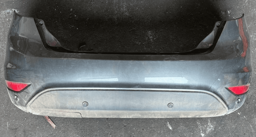 1801047 GENUINE FORD FIESTA MK7 TITANIUM REAR BUMPER PDC MAGNETIC GREY 2013 ...