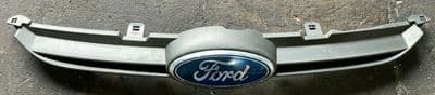 GENUINE FORD FIESTA MK7 TITANIUM UPPER BUMPER AIR INTAKE GRILL GREY 2008 - 2012