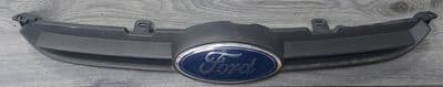 GENUINE FORD FIESTA MK7 UPPER BUMPER BONNET GRILL MATT GREY 2008 - 2012