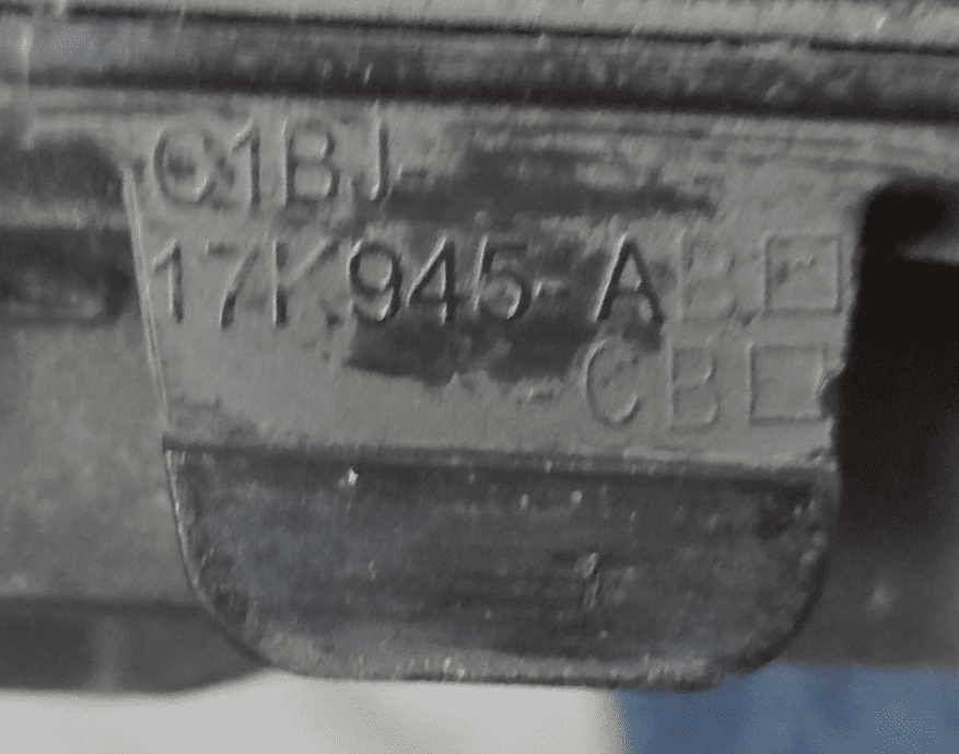 GENUINE FORD FIESTA MK7 ZETEC-S FRONT BUMPER GRILL C1BJ-17K945-AB 2013 ...