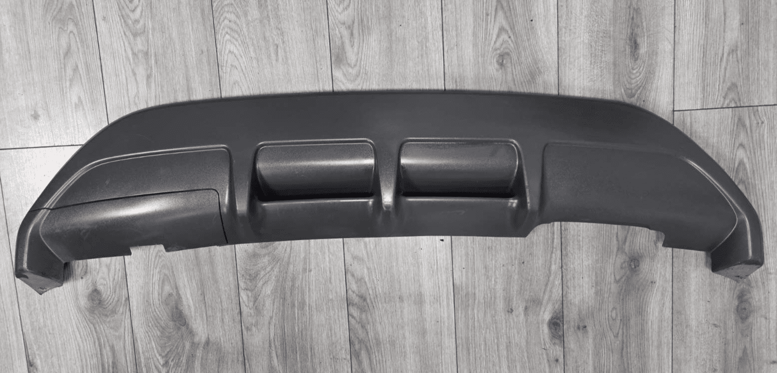1801047 GENUINE FORD FIESTA MK7 ZETEC-S LOWER REAR BUMPER SKIRT DIFFUSER 2008 ...