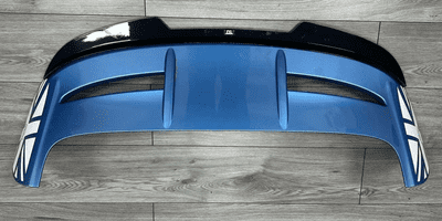 GENUINE FORD FIESTA MK7 ZETEC-S ST REAR SPOILER LIP VISION BLUE 2008 - 2017