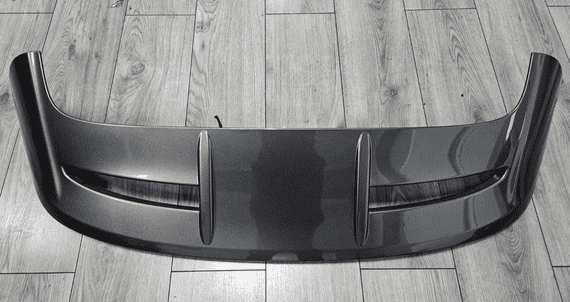 GENUINE FORD FIESTA MK7 ZETEC-S ST REAR SPOILER MAGNETIC GREY 2008 - 2017