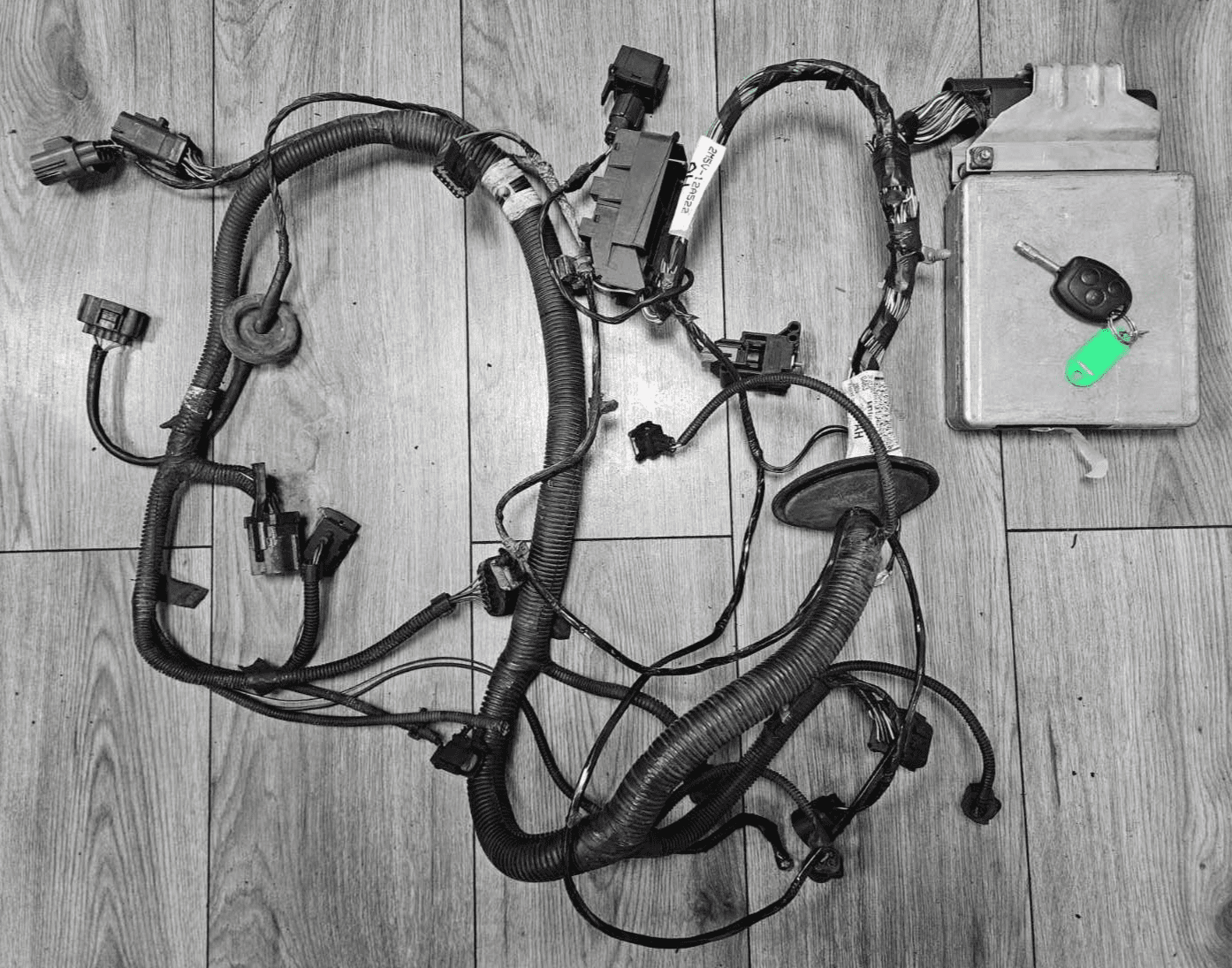 GENUINE FORD FOCUS MK1 ST170 2 0 PETROL ECU KIT KEY ENGINE WIRING LOOM ...