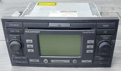 GENUINE FORD FOCUS MK2 BLAUPUNKT TRAVEL PILOT EX SAT NAV RADIO 2005 - 2011