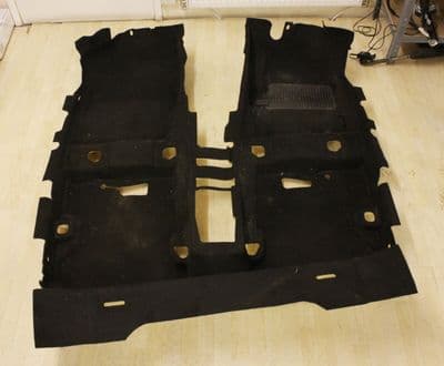 GENUINE FORD FOCUS MK2 CC CONVERTIBLE BLACK INTERIOR CARPET 2006 - 2010