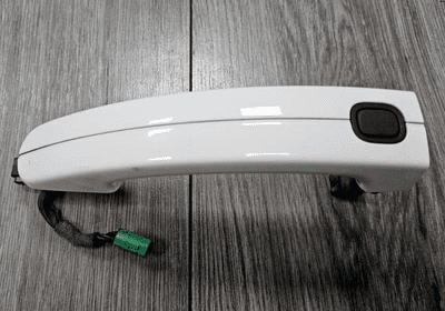 GENUINE FORD FOCUS MK2 FRONT PASSENGER KEYLESS DOOR HANDLE WHITE 2008 - 2011