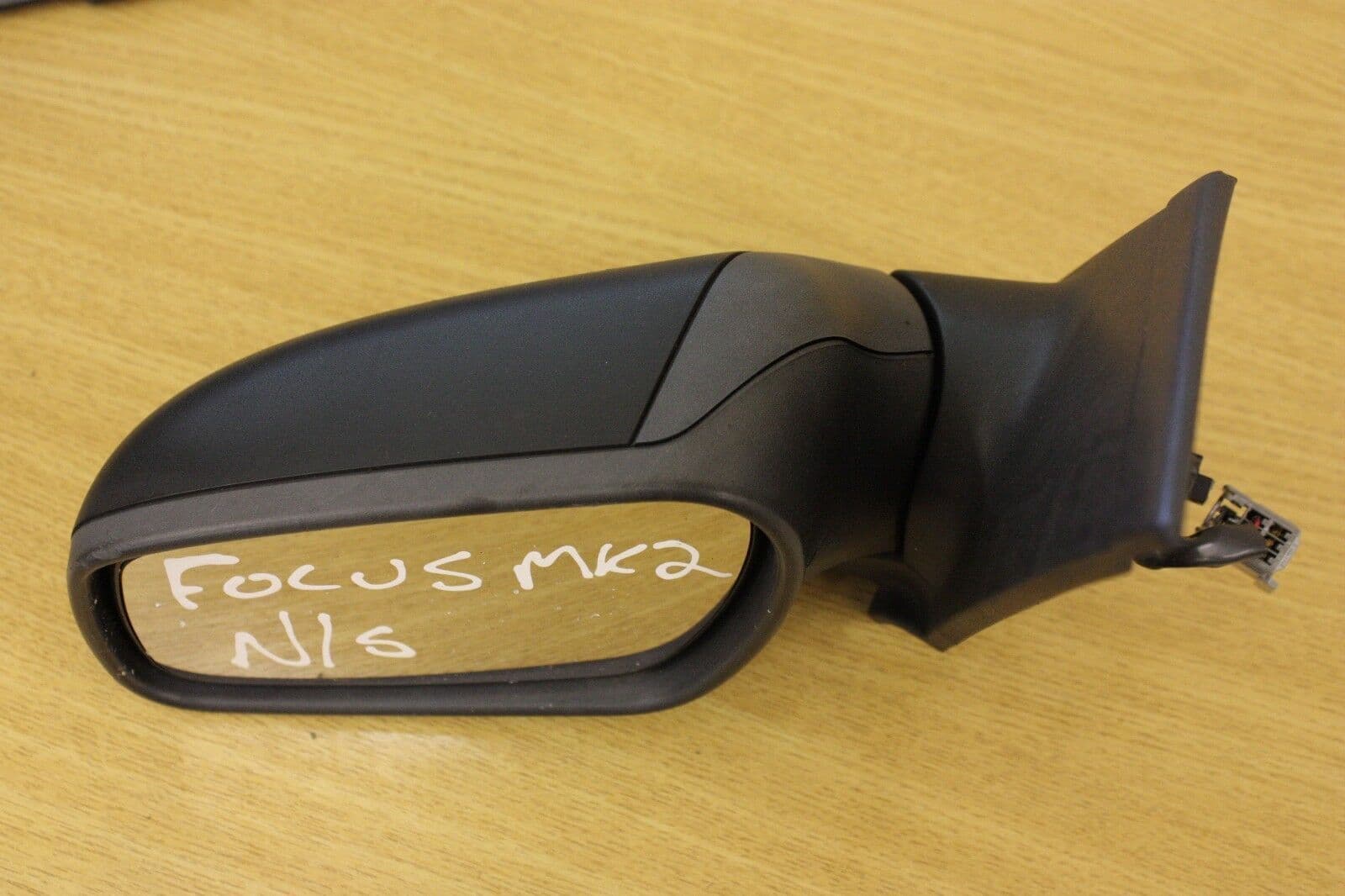 Left Side Passenger Electric Door Mirror For Ford Focus Mk2 (2008-2012) - Heated, Indicator, Chrome Glass