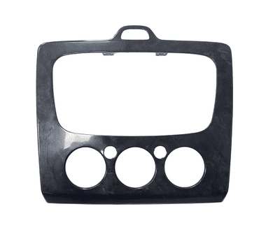 GENUINE FORD FOCUS MK2 RADIO FASCIA SURROUND TRIM WALNUT WOOD 2008 - 2011