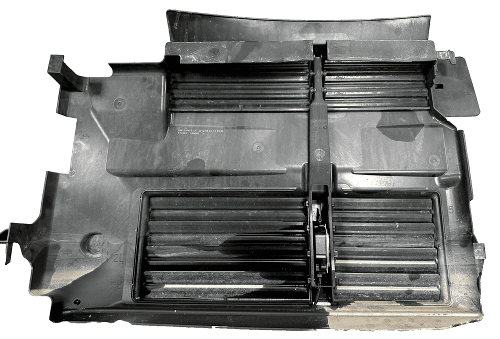 GENUINE FORD FOCUS MK3 1 6 TDCi RADIATOR ACTIVE SHUTTER GRILL 2011 - 2015