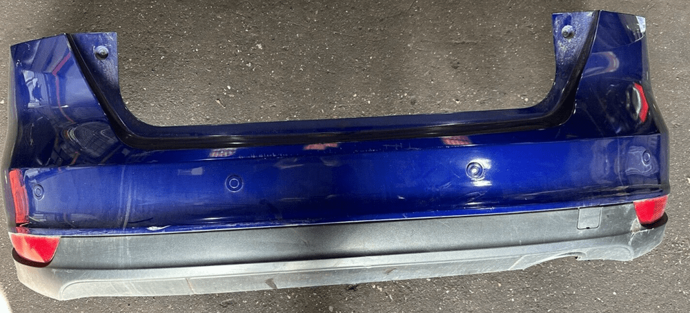GENUINE FORD FOCUS MK3 HATCHBACK REAR BACK BUMPER DEEP IMPACT BLUE 2015 ...