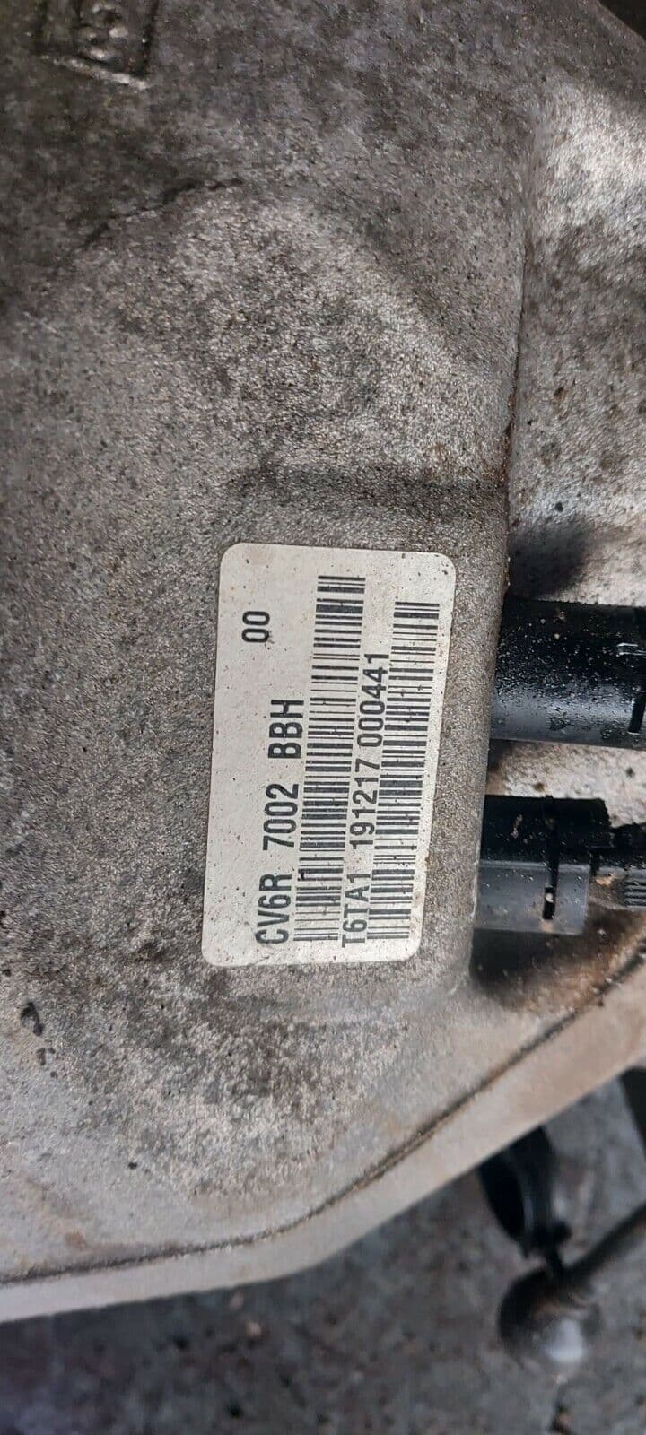 GENUINE FORD FOCUS MK3 PETROL 1 0 MANUAL 5 SPEED GEARBOX CV6R-7002-BBH ...