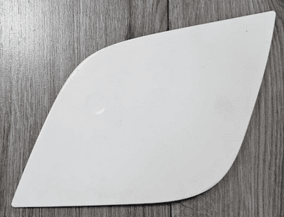 GENUINE FORD FOCUS MK3 PETROL FUEL FLAP CAP COVER FROZEN WHITE 2011 - 2018