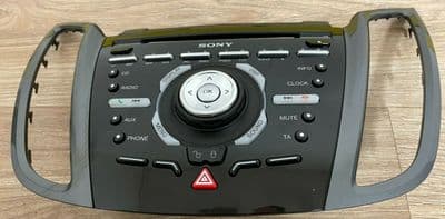 GENUINE FORD FOCUS MK3 SONY RADIO FASCIA FRONT DAB PANEL 2011 - 2015