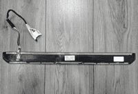 GENUINE FORD FOCUS MK3 ST LED FRONT DRIVER SCUFF KICK SILL PLATE 2011-2018