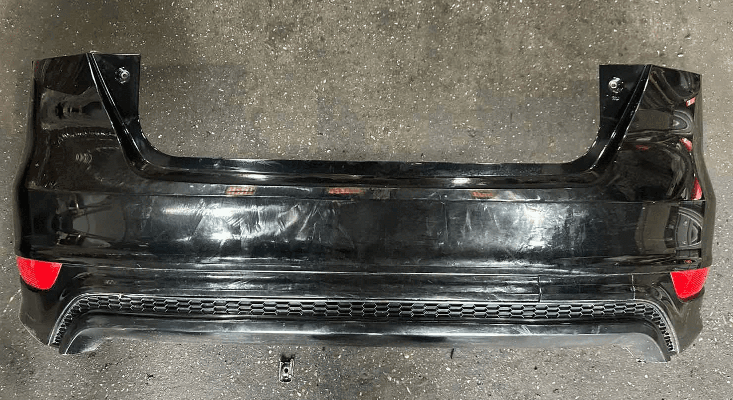 GENUINE FORD FOCUS MK3 ZETEC-S / ST-LINE HATCHBACK REAR BUMPER BLACK ...