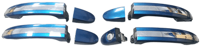 GENUINE FORD GALAXY MK3 S-MAX BLUE AMBITION CHROME DOOR HANDLE SET 2007-2014